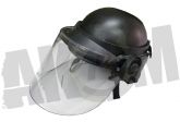 Шлем (КАСКА) арамидно-композитный БЗШ тип Н1 со съемныи ЗАБРАЛОМ , черный, комплект, р-ры 57-59 ОРИГИНАЛ РФ в СНГ фото