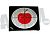 Мишень MegaLine яблоко, (50 шт) в СНГ фото