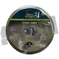 Пули пневматические H&N Sniper Light, 0,49 гр (500 шт) калибр 4,5мм в СНГ фото