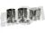 Набор котелков высоких"Матрёшка" (5,5л; 6,5л; 8,5л) крышки с ручками НКОн-003р в СНГ фото