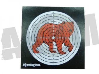 Мишень 14х14 Remington Медведь (в уп.50 шт) в СНГ фото