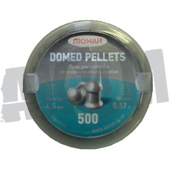 Пули Люман Domed pellets 4,5 мм (500 шт), 0,57 гр в СНГ фото