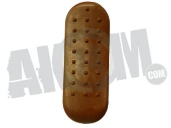 Затыльник (калоша малая) коричневый на рамочный приклад в СНГ фото